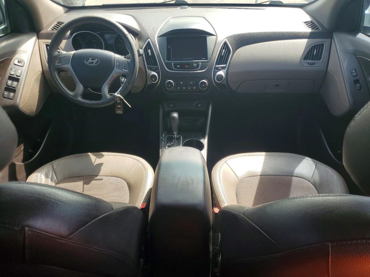 2013 Hyundai Tucson Gls White vin: KM8JU3AC6DU637858