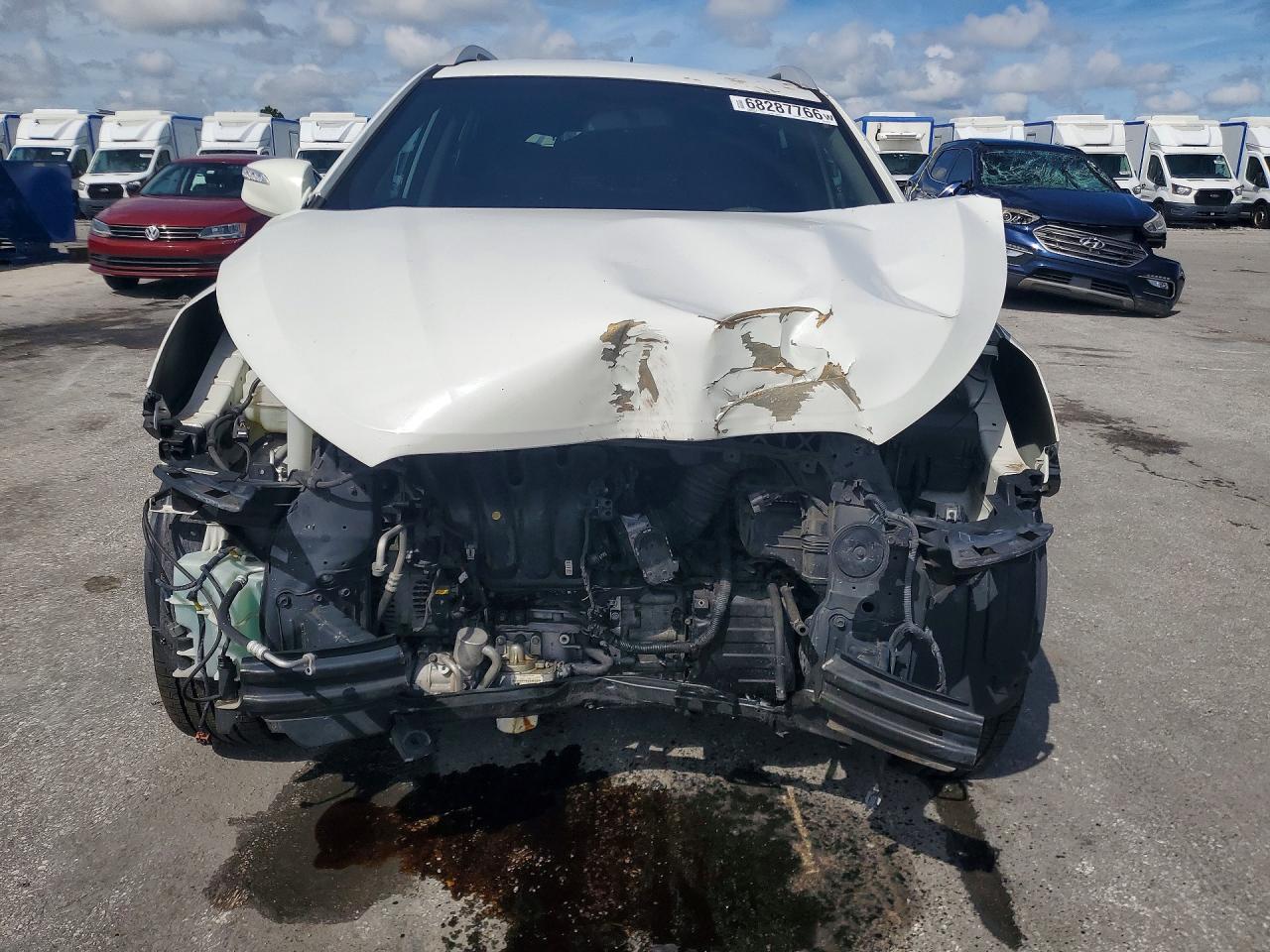 2013 Hyundai Tucson Gls White vin: KM8JU3AC6DU637858