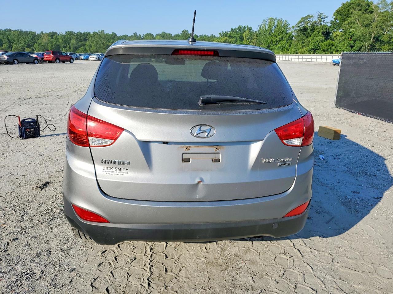 2013 Hyundai Tucson Limited Gray vin: KM8JU3AC6DU665238