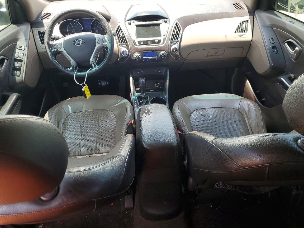 2013 Hyundai Tucson Limited Silver vin: KM8JU3AC6DU665496