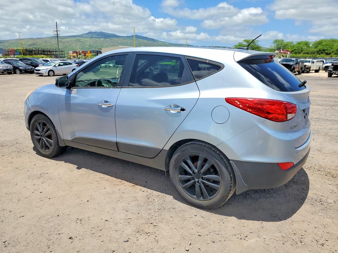 2013 Hyundai Tucson Limited Silver vin: KM8JU3AC6DU665496