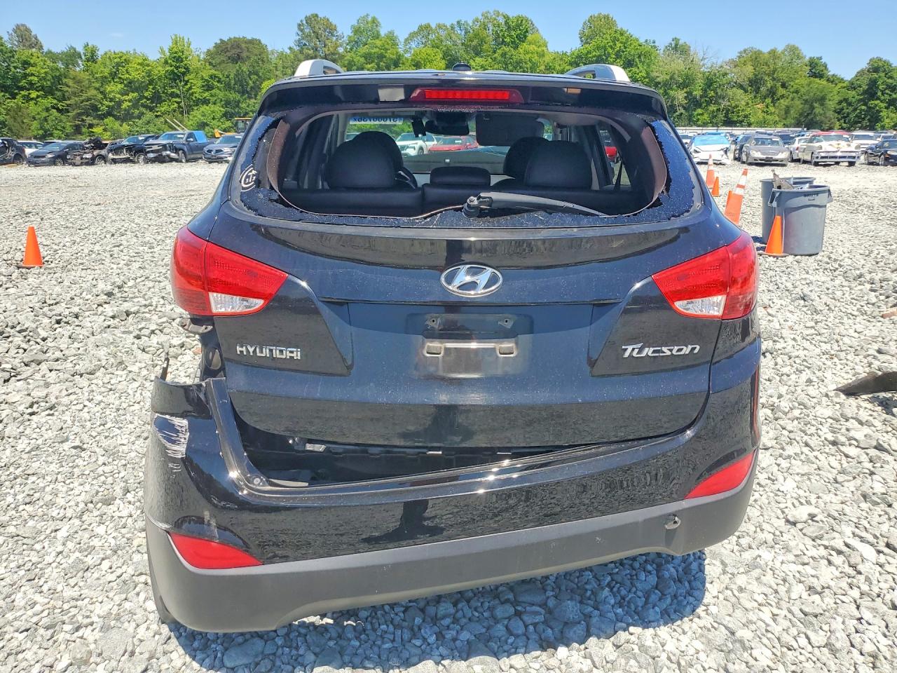 2013 Hyundai Tucson Gls Black vin: KM8JU3AC6DU671511