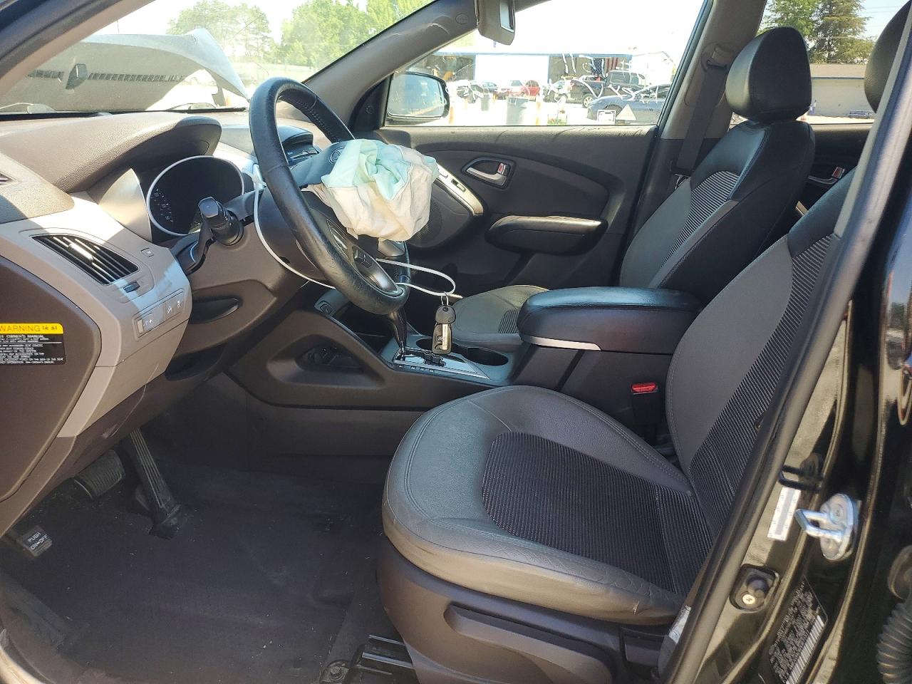 2013 Hyundai Tucson Gls Black vin: KM8JU3AC6DU671511