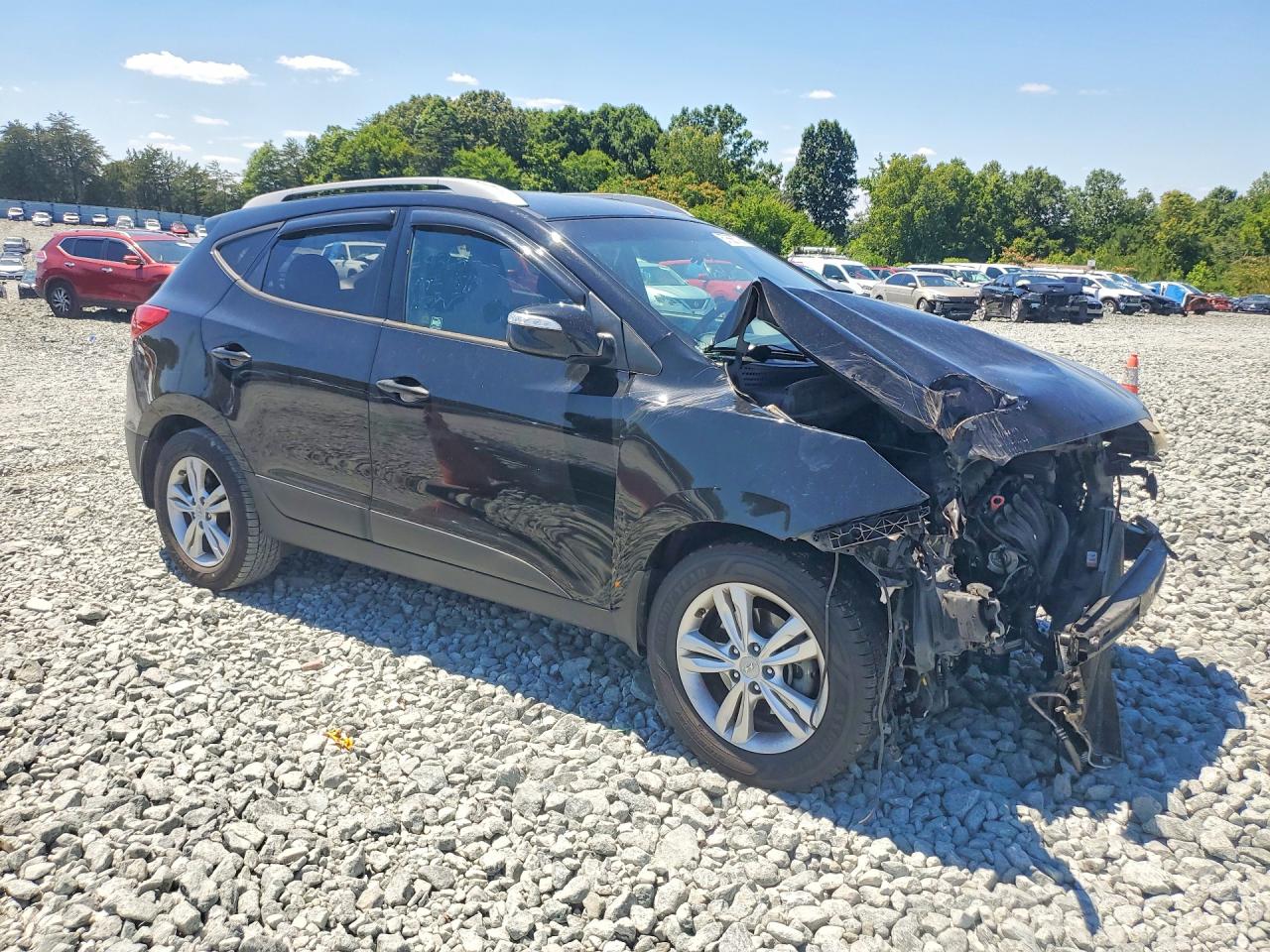 2013 Hyundai Tucson Gls Black vin: KM8JU3AC6DU671511