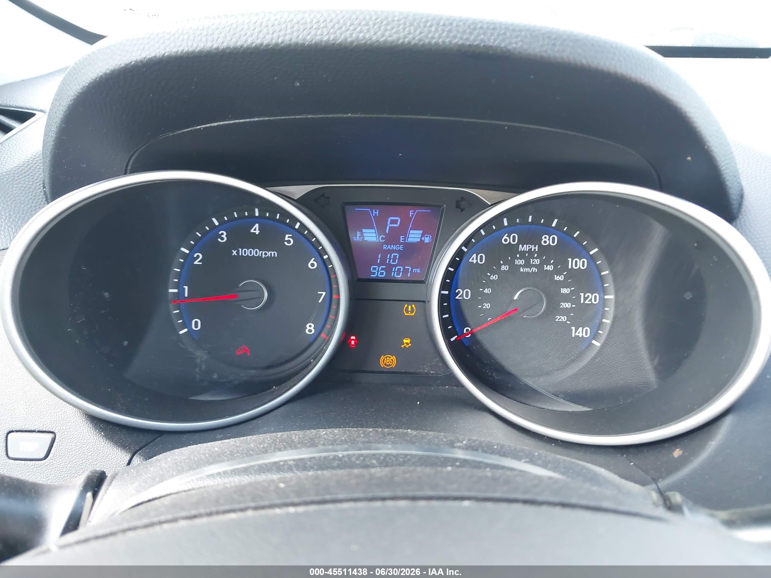 2013 Hyundai Tucson Limited Белый vin: KM8JU3AC6DU685313