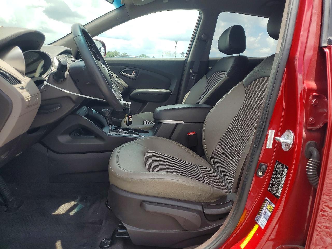 2013 Hyundai Tucson Gls Red vin: KM8JU3AC6DU689572
