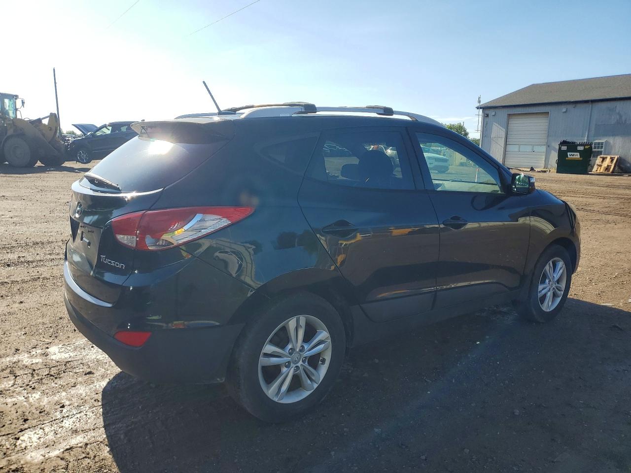 2013 Hyundai Tucson Gls Black vin: KM8JU3AC6DU702451
