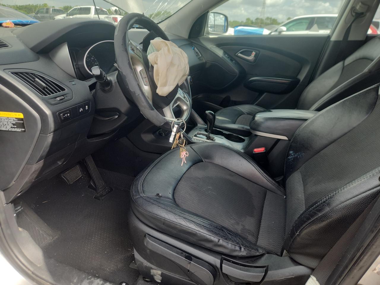2013 Hyundai Tucson Gls Silver vin: KM8JU3AC6DU749088