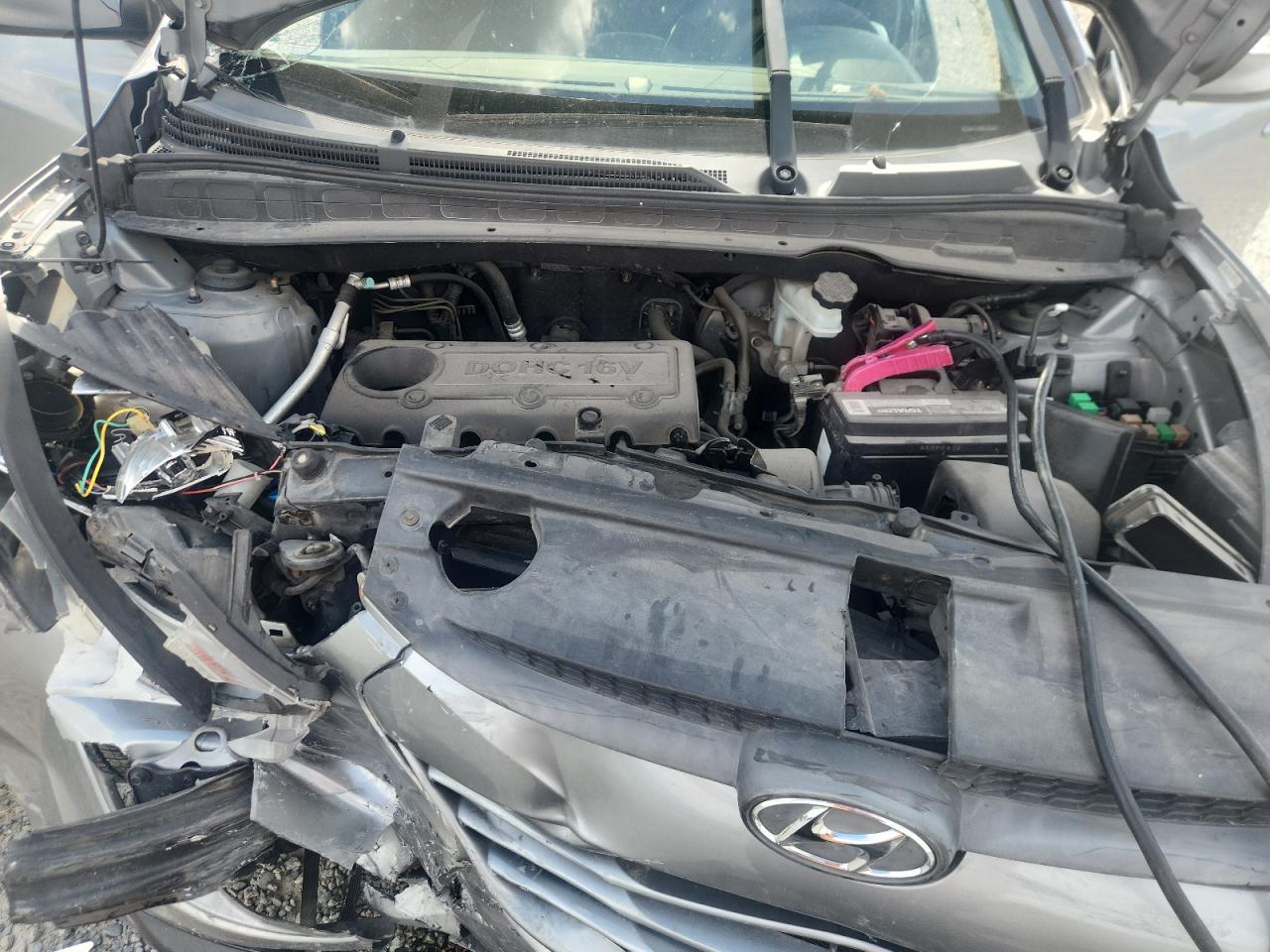 2013 Hyundai Tucson Gls Silver vin: KM8JU3AC6DU749088