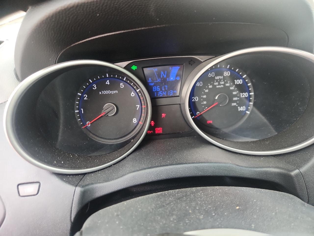 2013 Hyundai Tucson Gls Silver vin: KM8JU3AC6DU749088