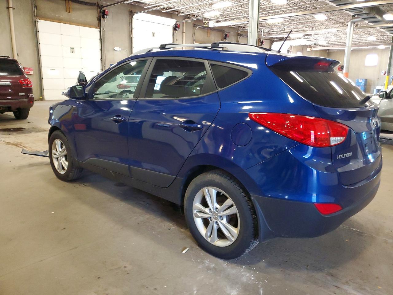 2013 Hyundai Tucson Gls Blue vin: KM8JU3AC6DU769907