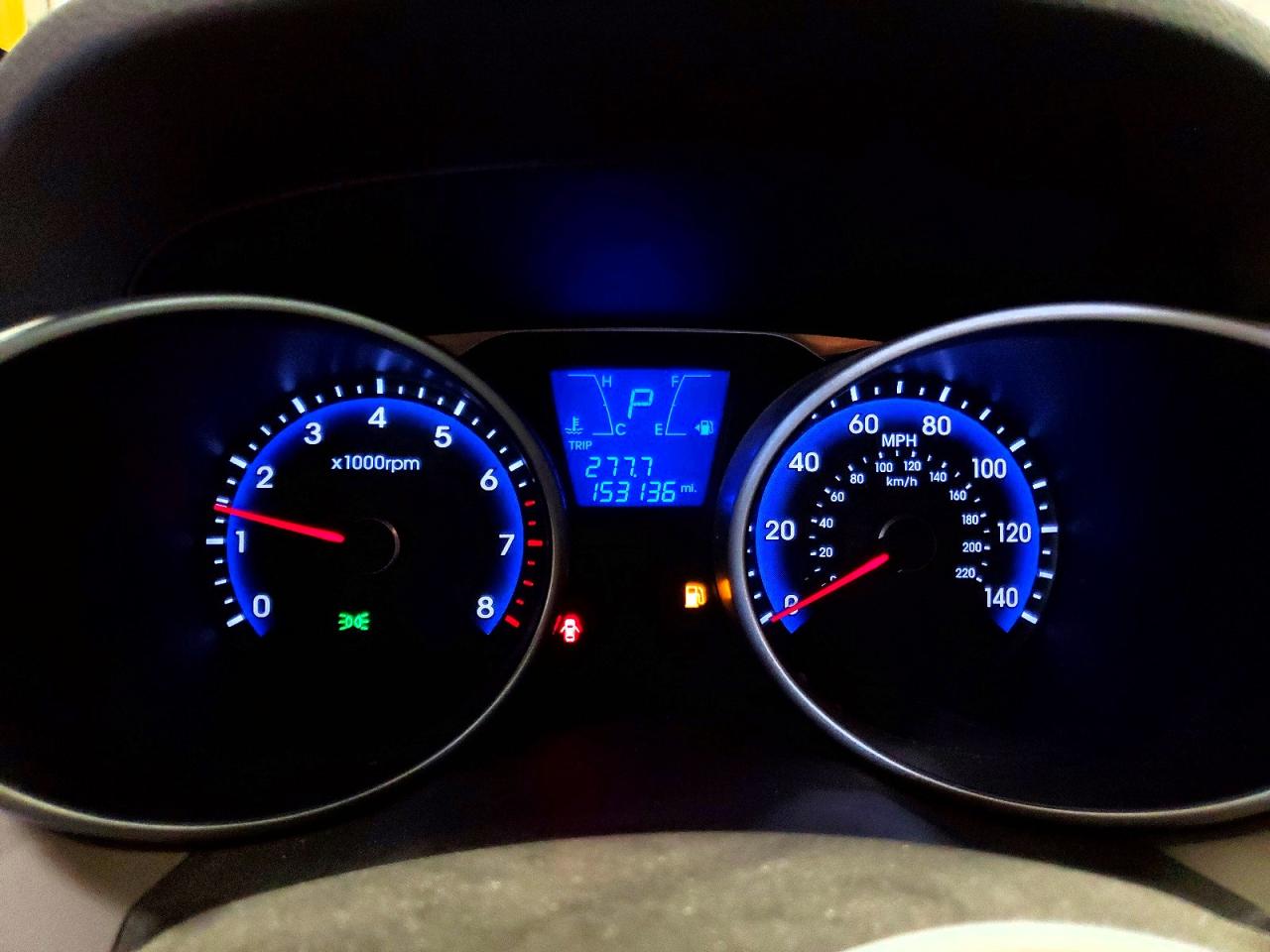 2013 Hyundai Tucson Gls Blue vin: KM8JU3AC6DU769907
