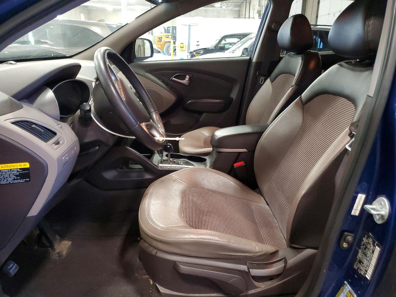 2013 Hyundai Tucson Gls Blue vin: KM8JU3AC6DU769907