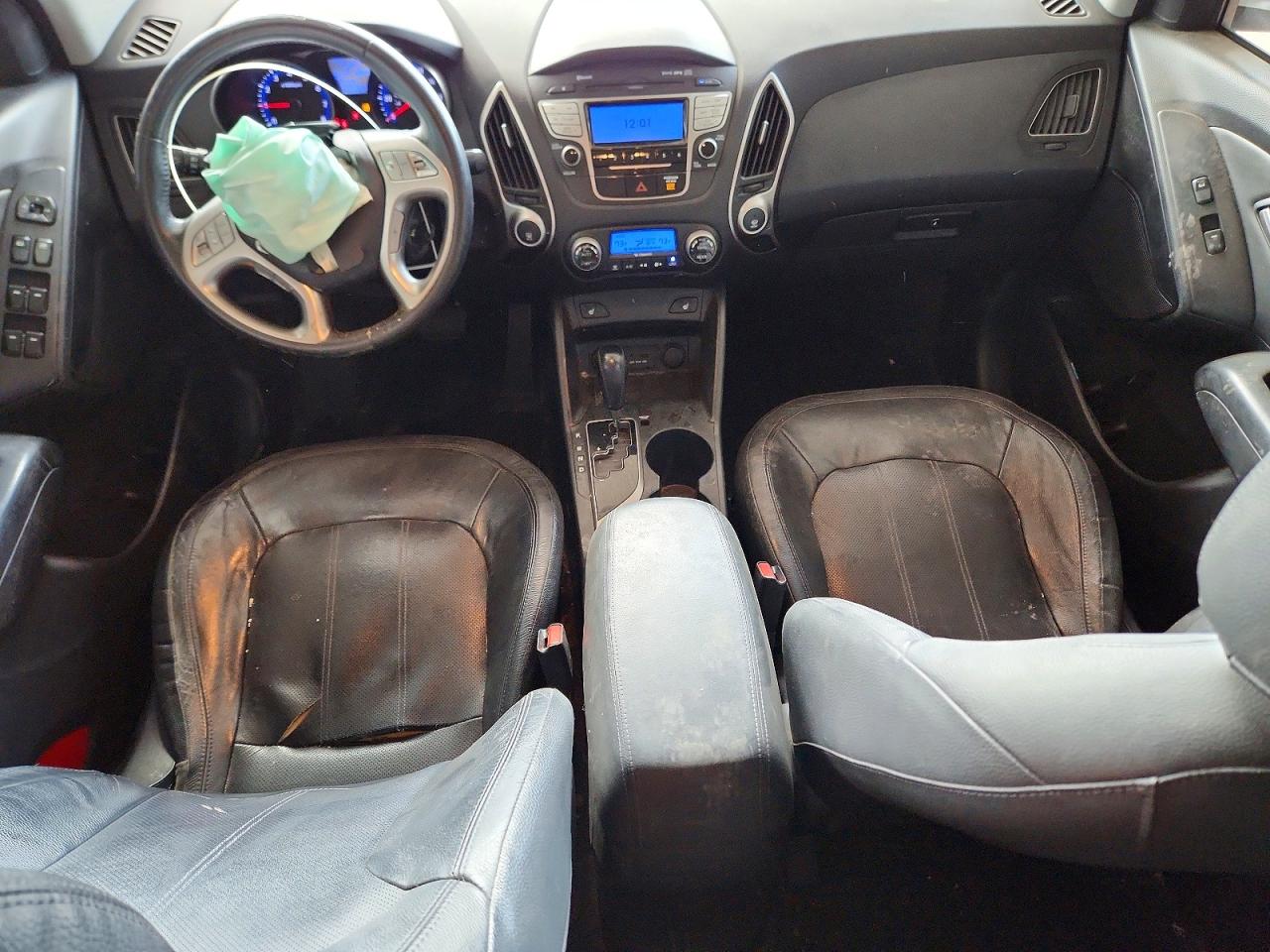 2011 Hyundai Tucson Limited Silver vin: KM8JU3AC7BU132134
