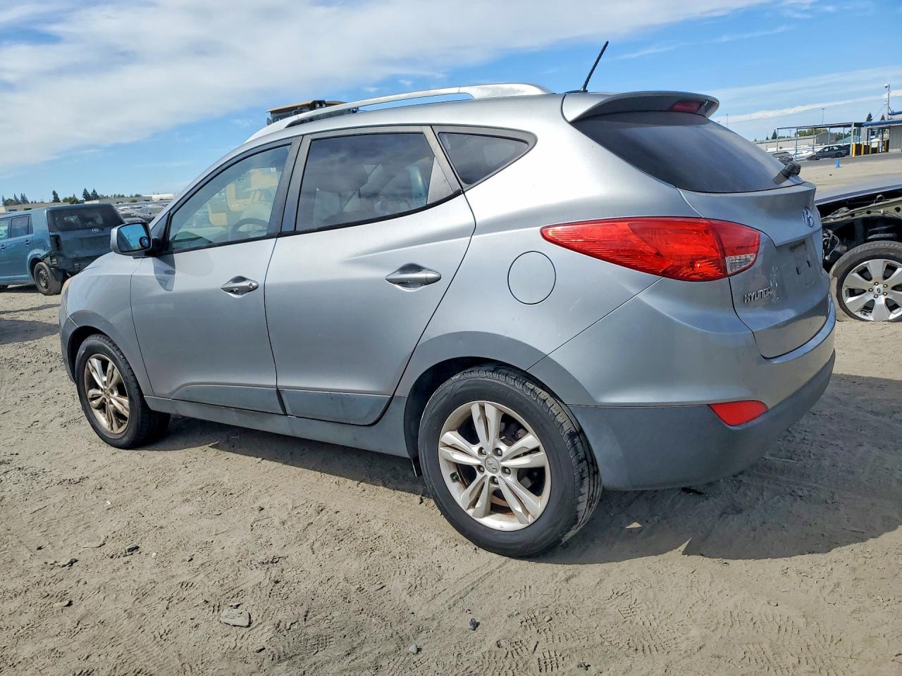 2011 Hyundai Tucson Gls Gray vin: KM8JU3AC7BU207219