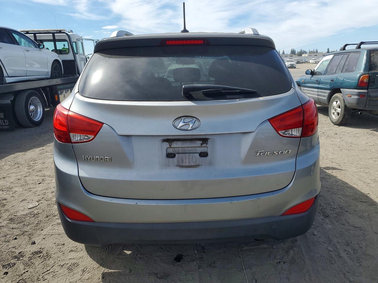 2011 Hyundai Tucson Gls Gray vin: KM8JU3AC7BU207219