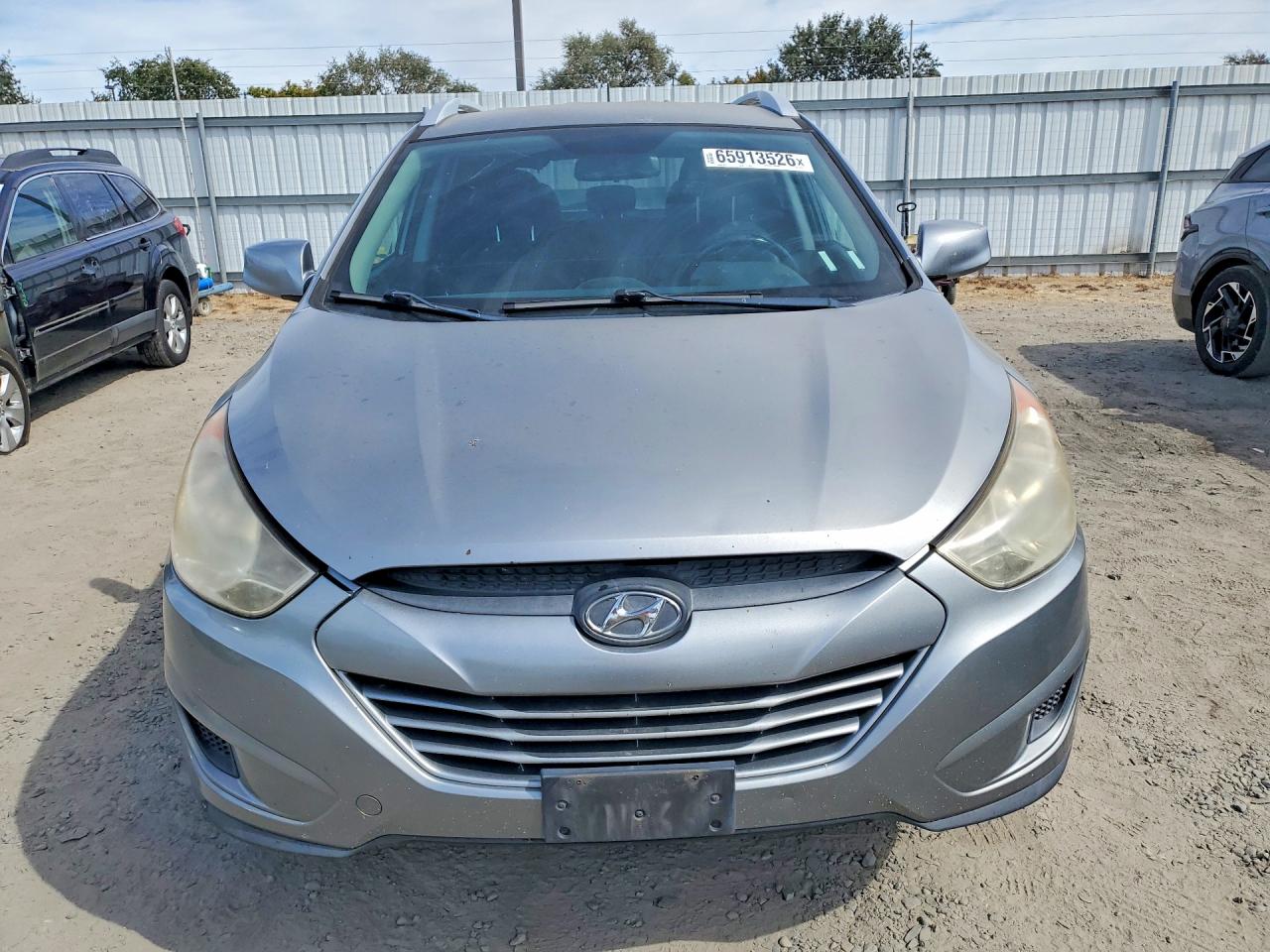 2011 Hyundai Tucson Gls Gray vin: KM8JU3AC7BU207219