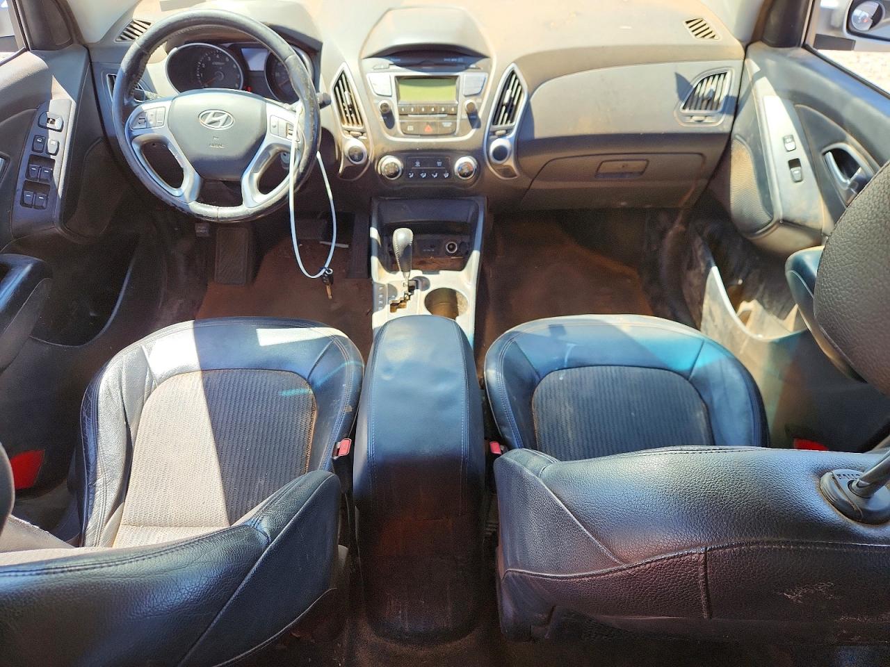 2012 Hyundai Tucson Gls Silver vin: KM8JU3AC7CU340192