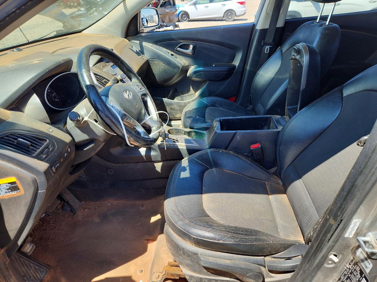 2012 Hyundai Tucson Gls Silver vin: KM8JU3AC7CU340192