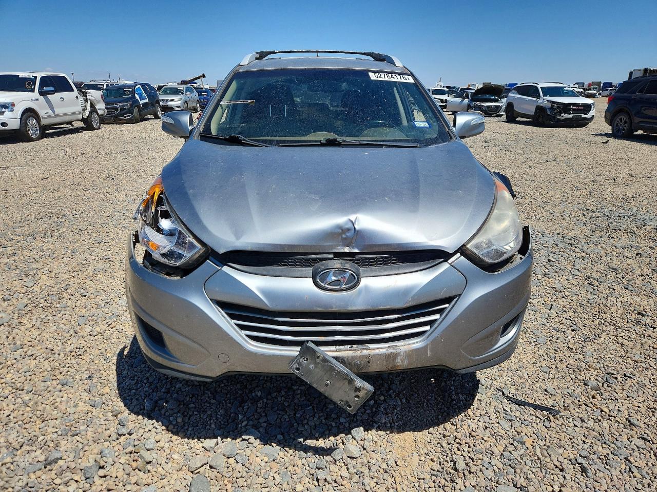 2012 Hyundai Tucson Gls Silver vin: KM8JU3AC7CU340192