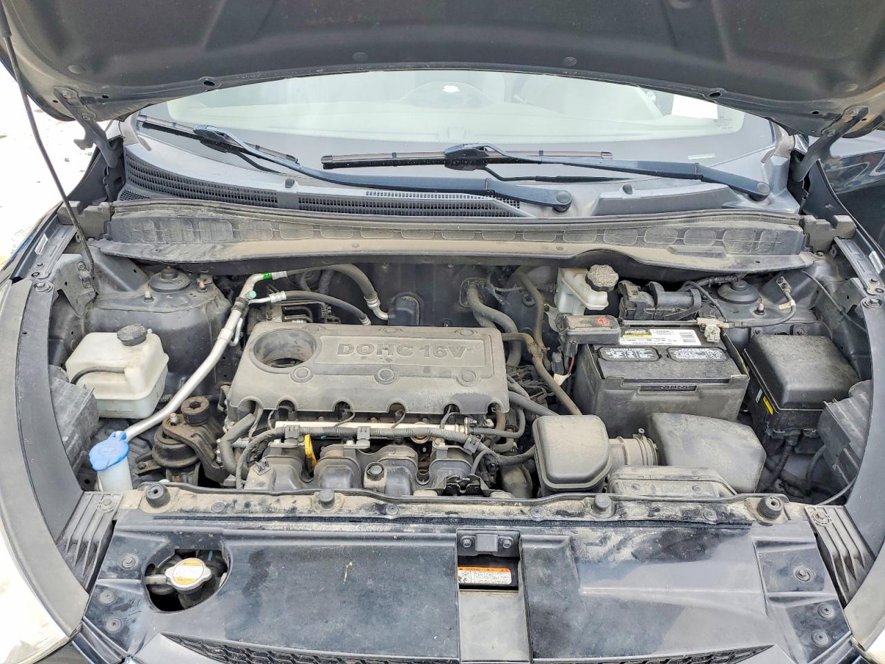 2012 Hyundai Tucson Черный vin: KM8JU3AC7CU354058