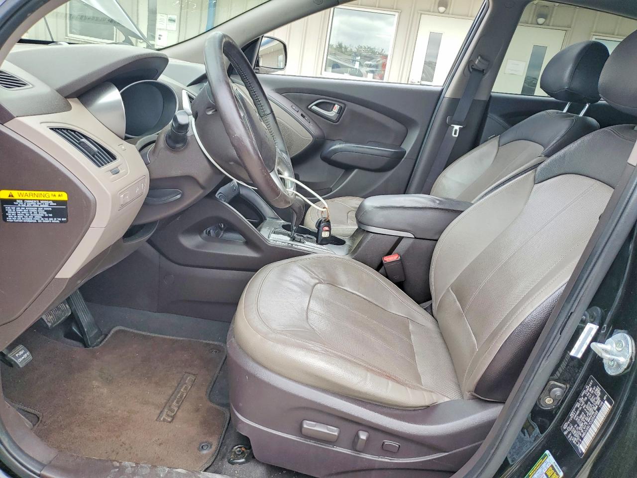 2012 Hyundai Tucson Черный vin: KM8JU3AC7CU354058