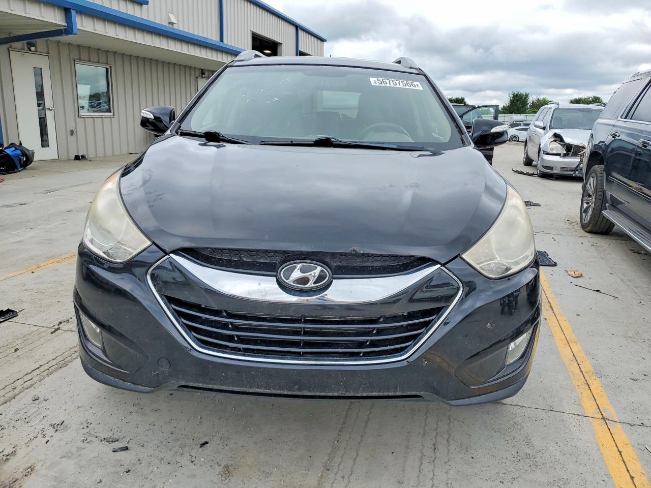 2012 Hyundai Tucson Черный vin: KM8JU3AC7CU354058