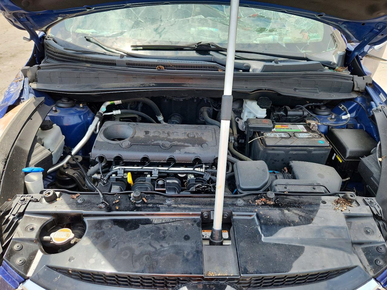 2012 Hyundai Tucson Limited Blue vin: KM8JU3AC7CU361320
