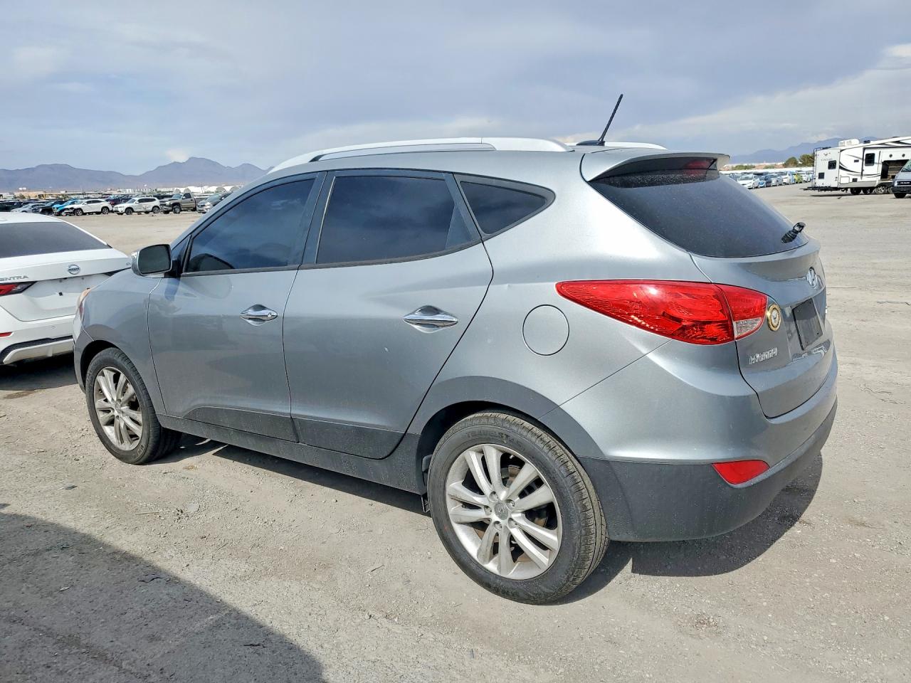 2012 Hyundai Tucson Limited Gray vin: KM8JU3AC7CU362385