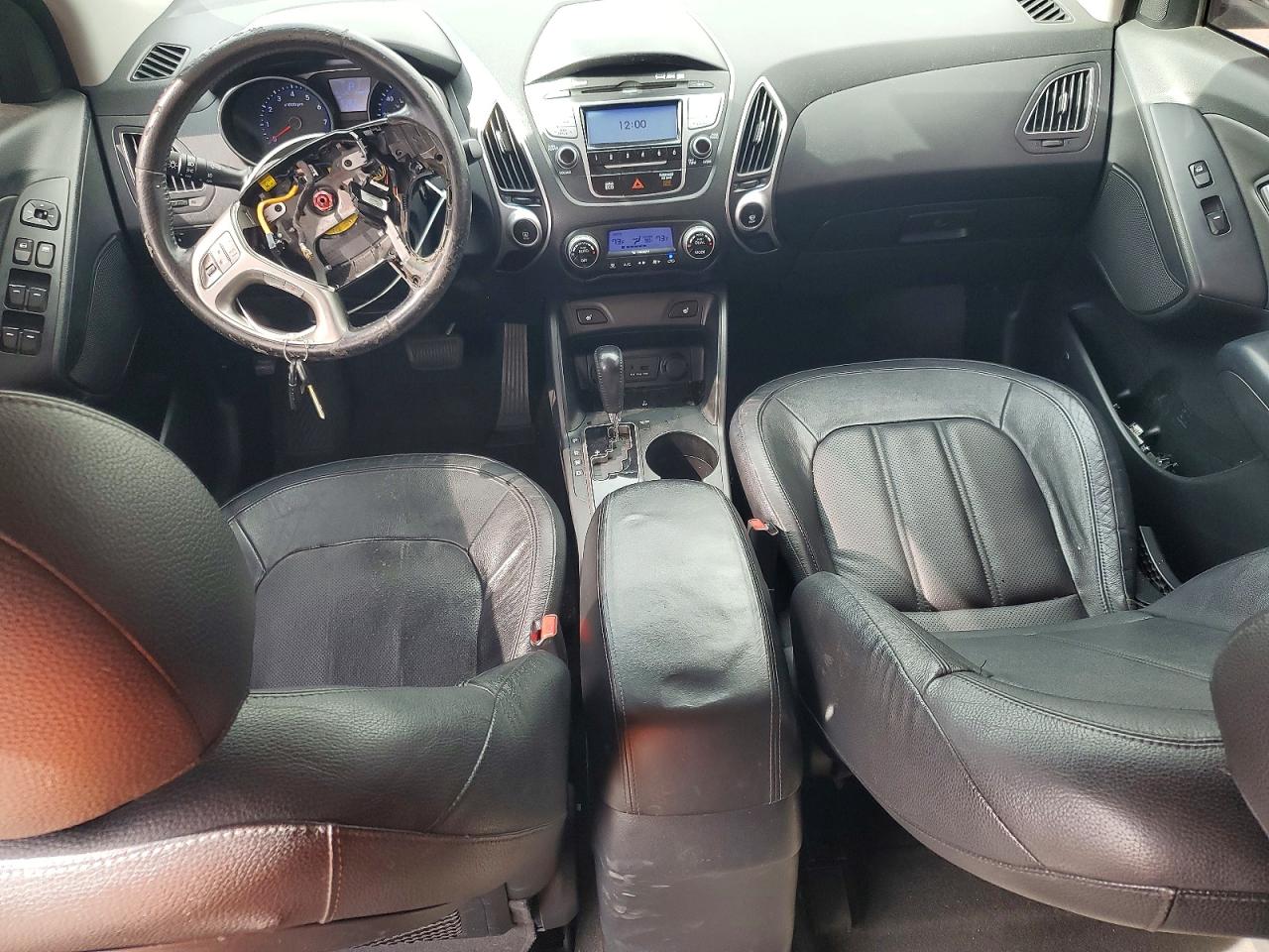 2012 Hyundai Tucson Limited Gray vin: KM8JU3AC7CU362385