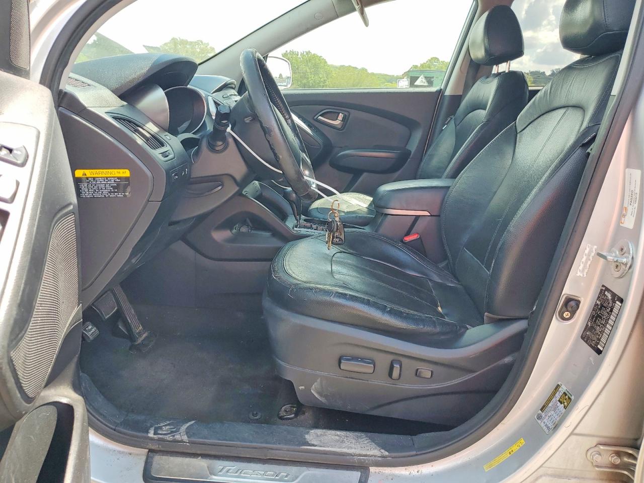 2012 Hyundai Tucson Limited Silver vin: KM8JU3AC7CU379316