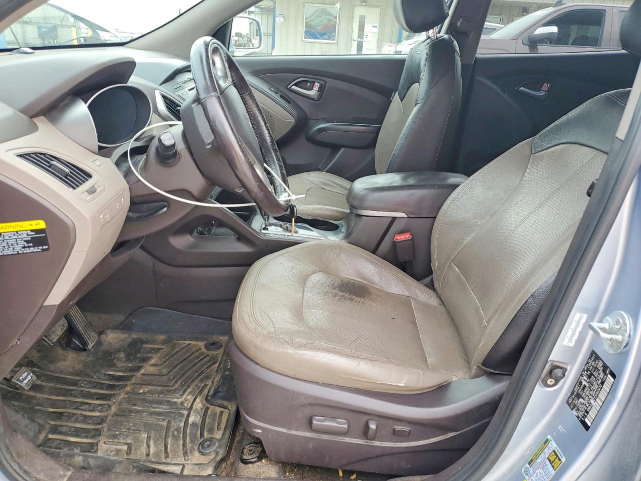 2012 Hyundai Tucson Limited Blue vin: KM8JU3AC7CU403470