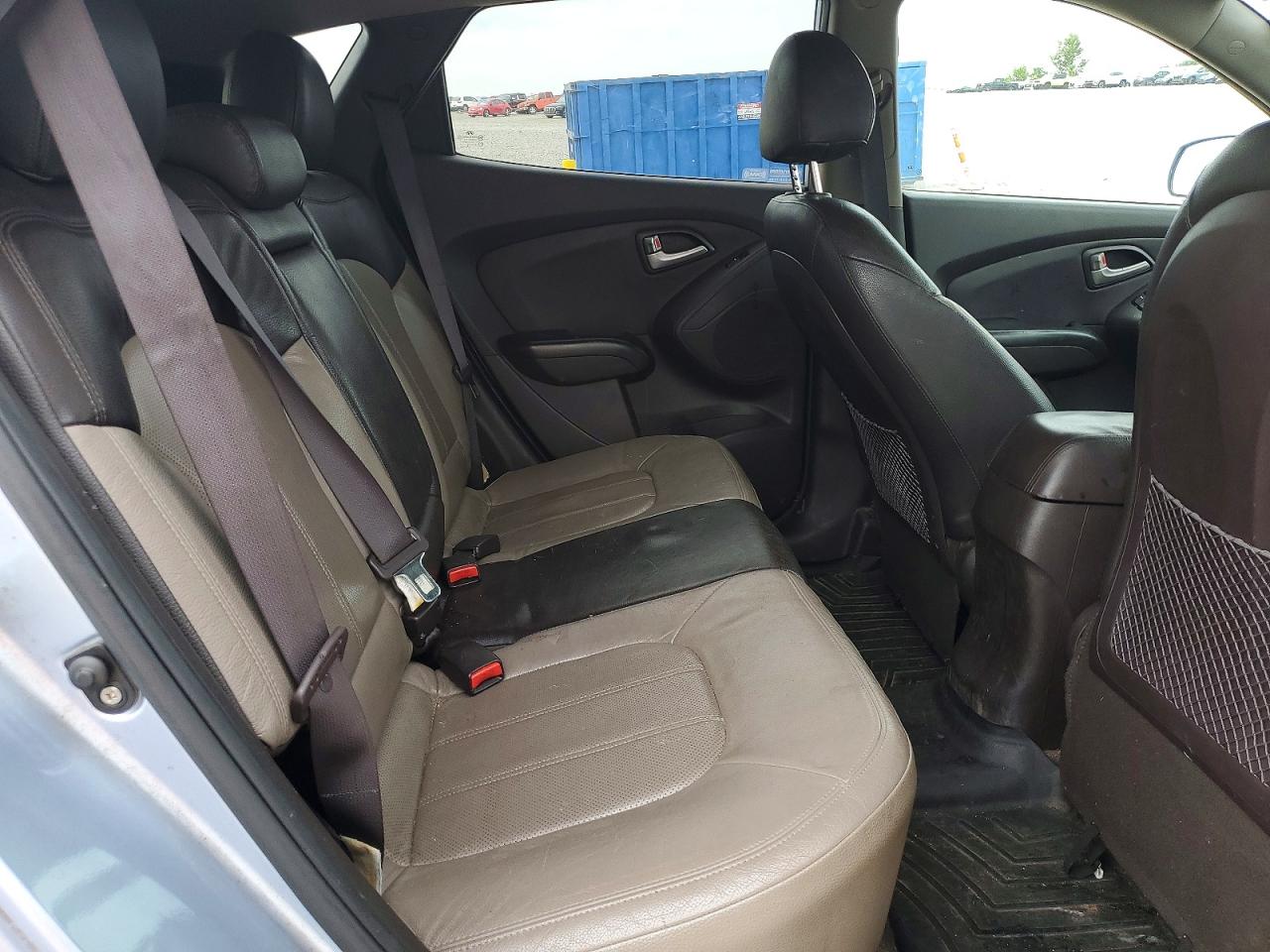 2012 Hyundai Tucson Limited Blue vin: KM8JU3AC7CU403470
