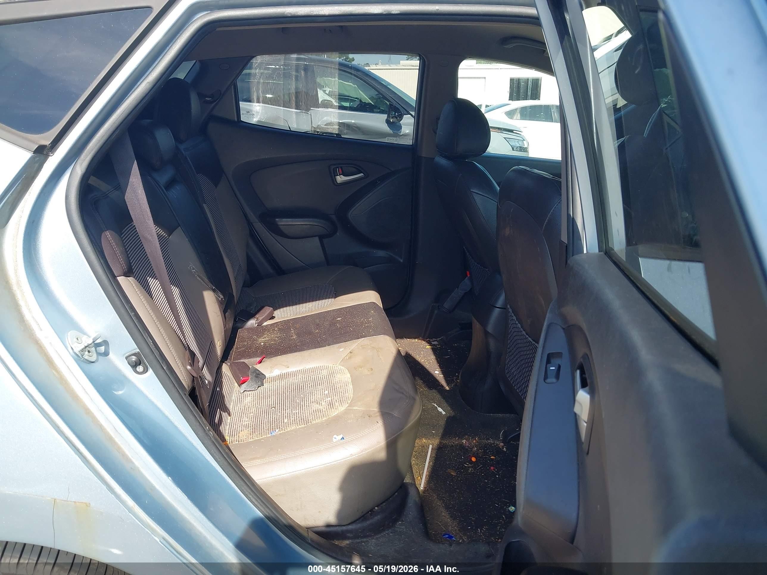 2012 Hyundai Tucson Gls Silver vin: KM8JU3AC7CU468223