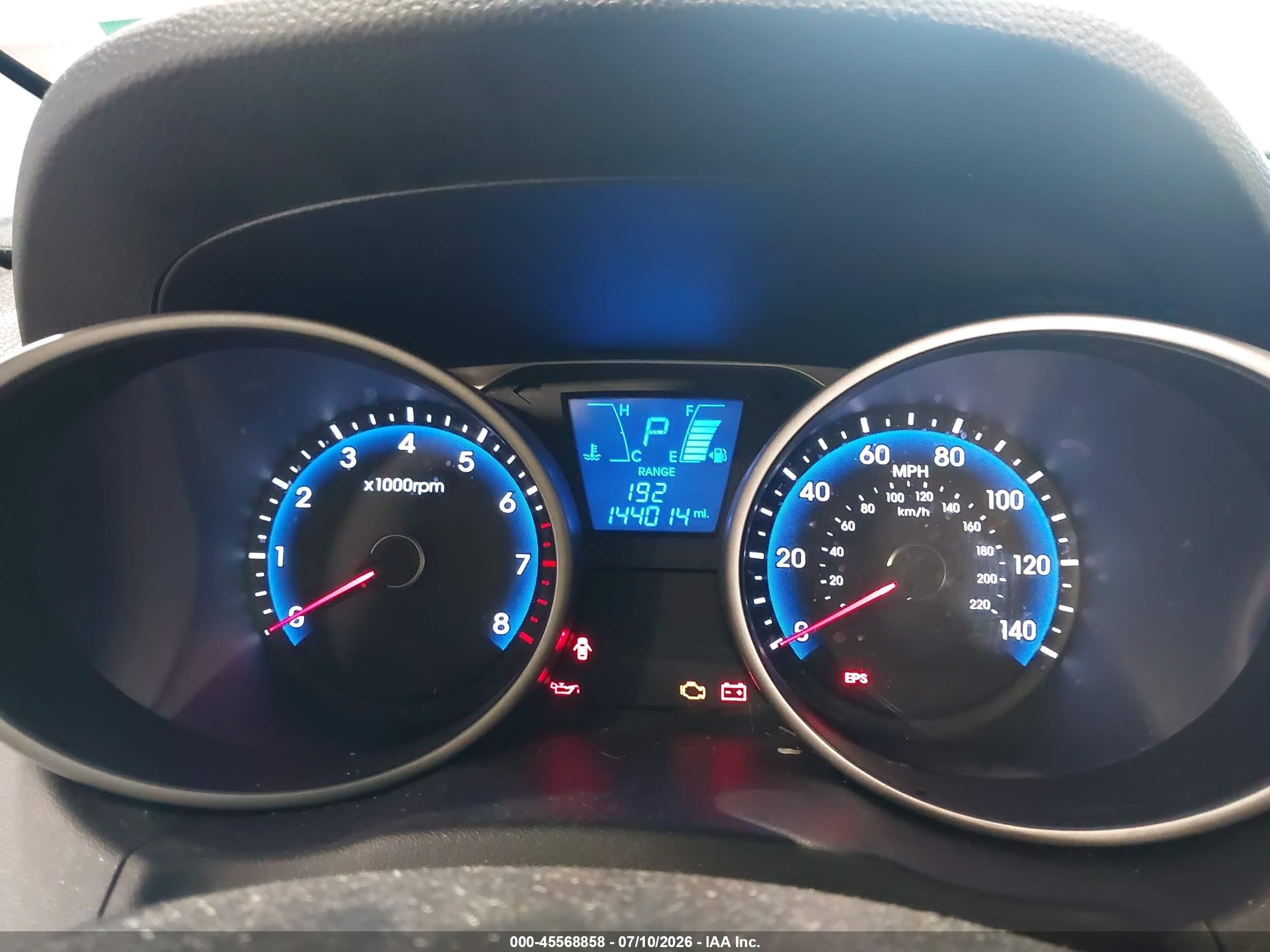 2012 Hyundai Tucson Gls Gray vin: KM8JU3AC7CU514326