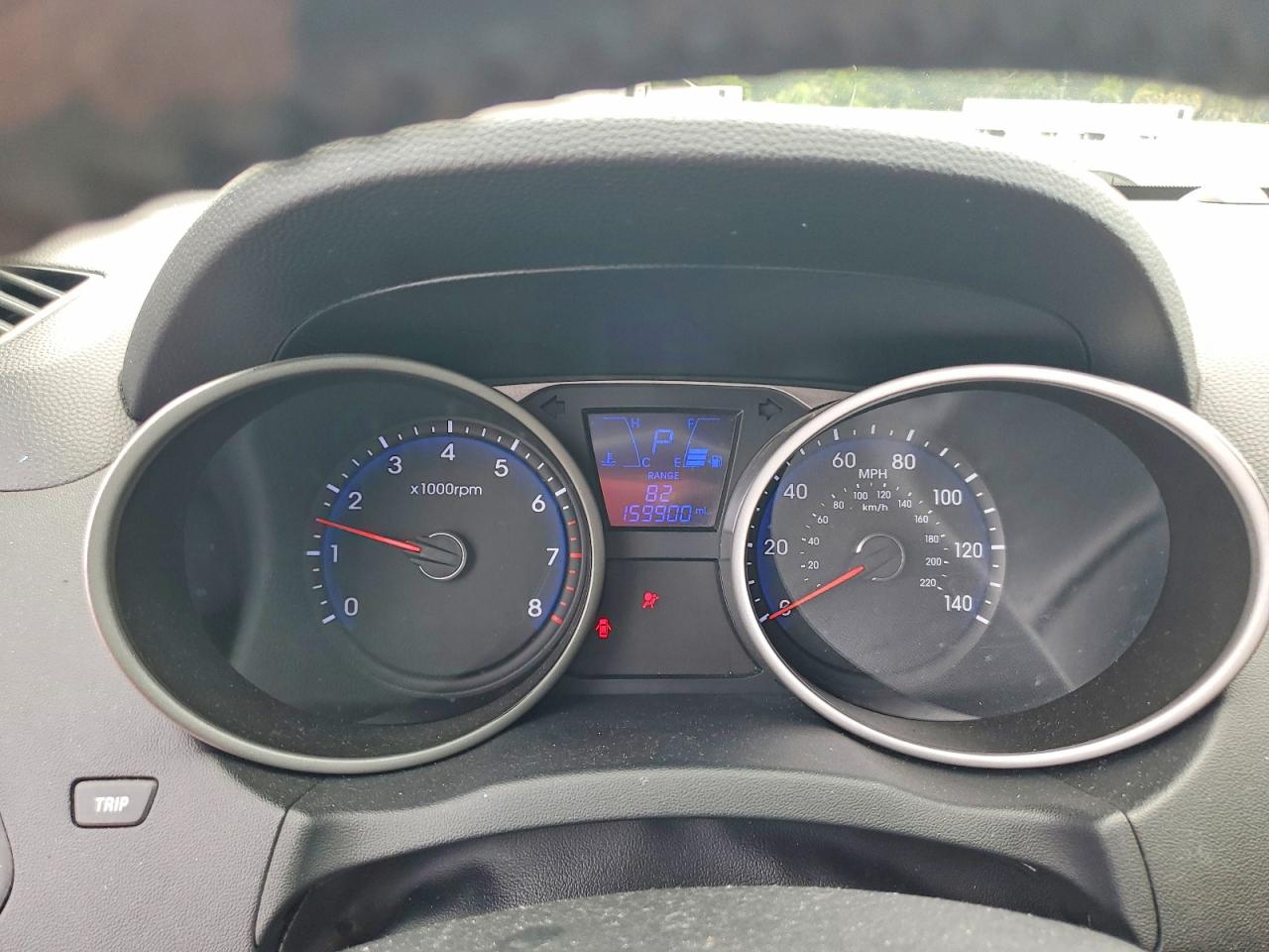 2012 Hyundai Tucson Gls Blue vin: KM8JU3AC7CU523804