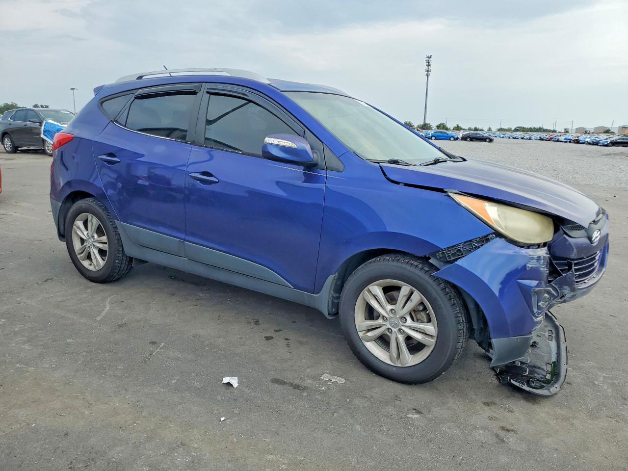 2012 Hyundai Tucson Gls Blue vin: KM8JU3AC7CU523804