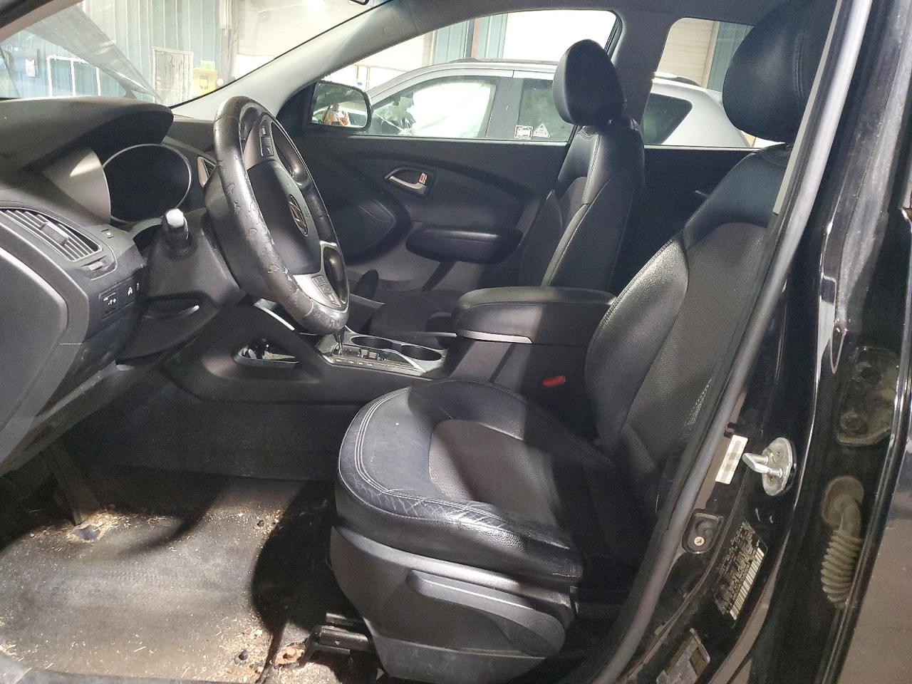 2012 Hyundai Tucson Gls Black vin: KM8JU3AC7CU525097
