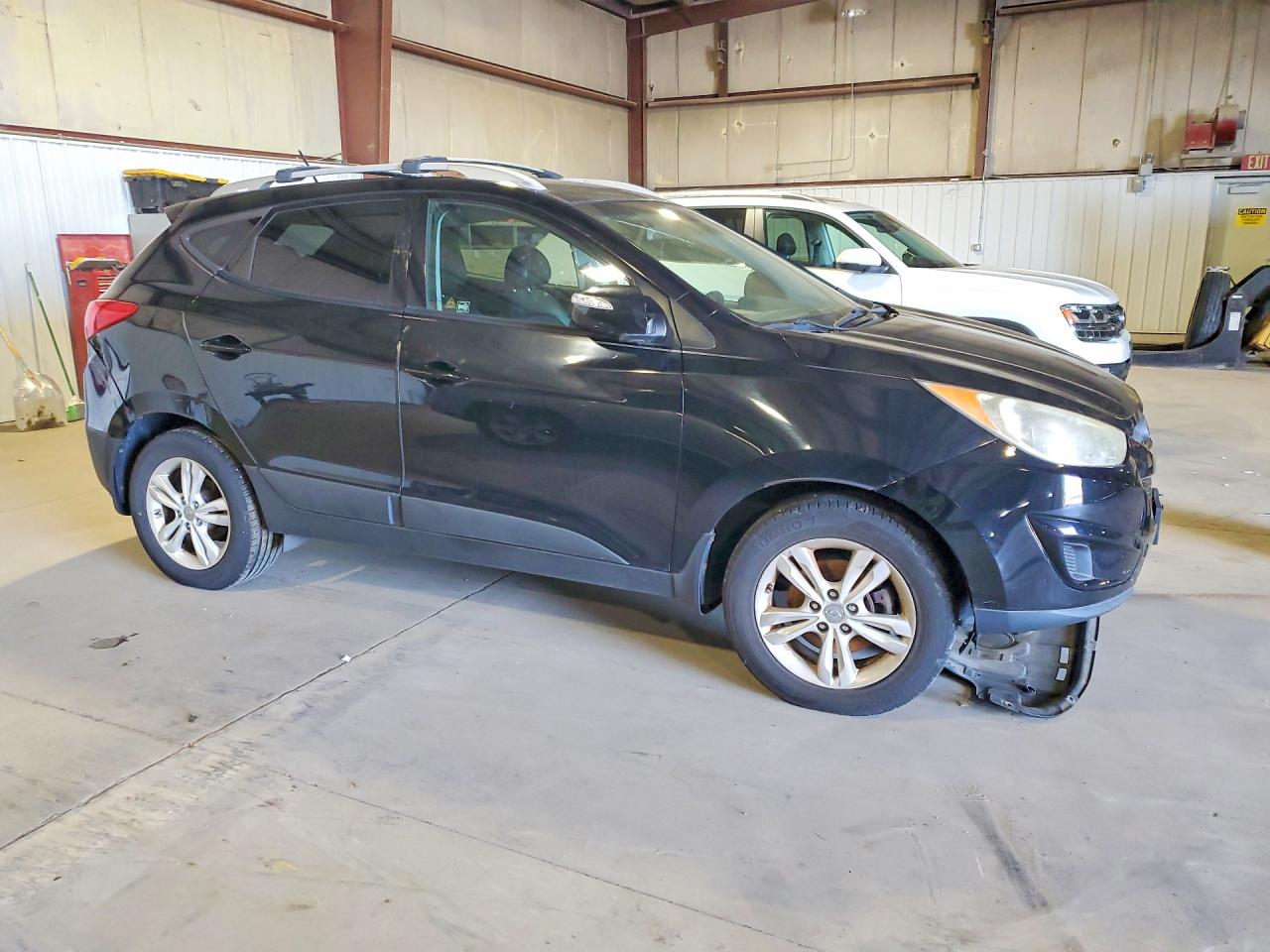 2012 Hyundai Tucson Gls Black vin: KM8JU3AC7CU525097