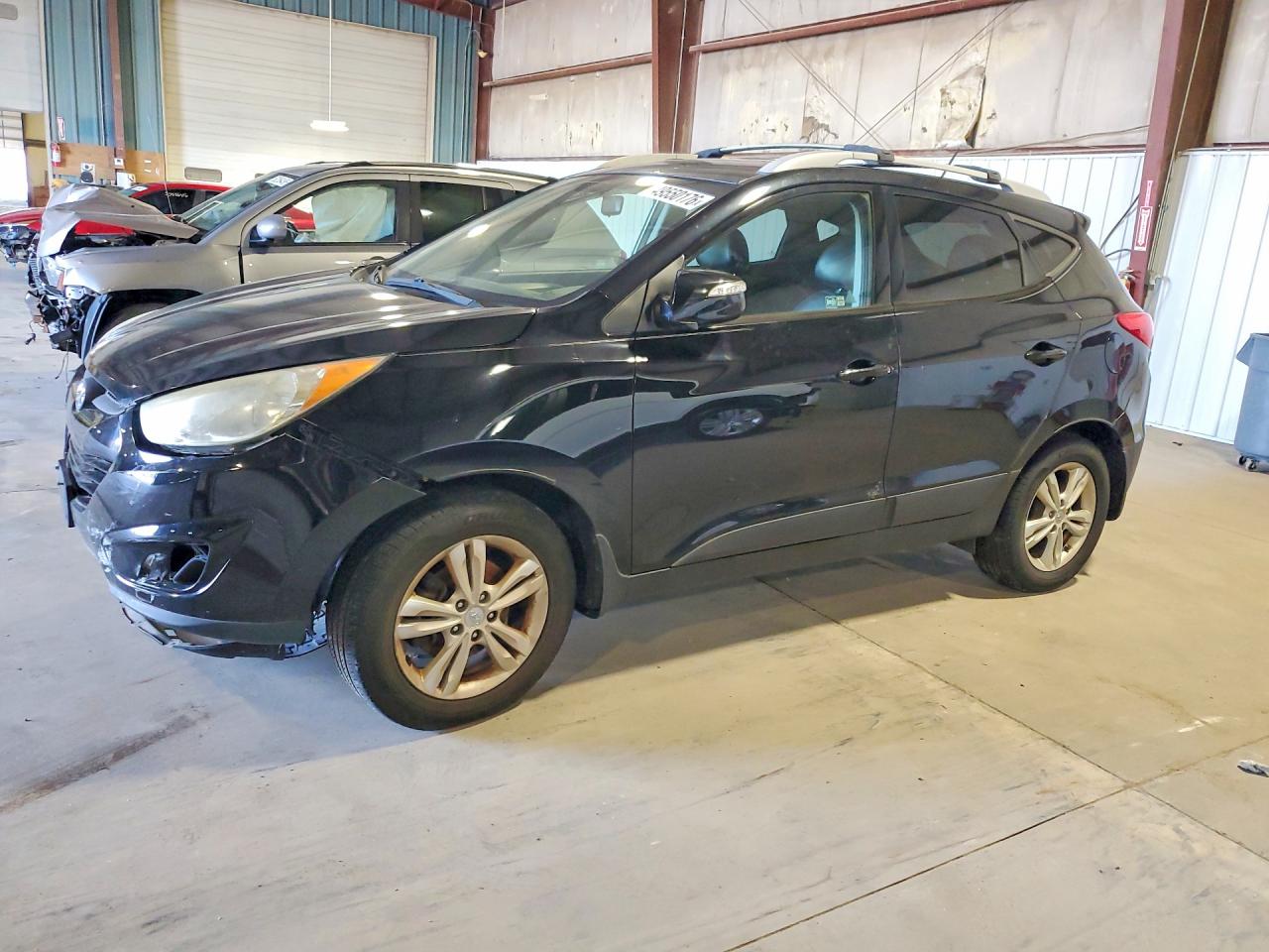 2012 Hyundai Tucson Gls Black vin: KM8JU3AC7CU525097