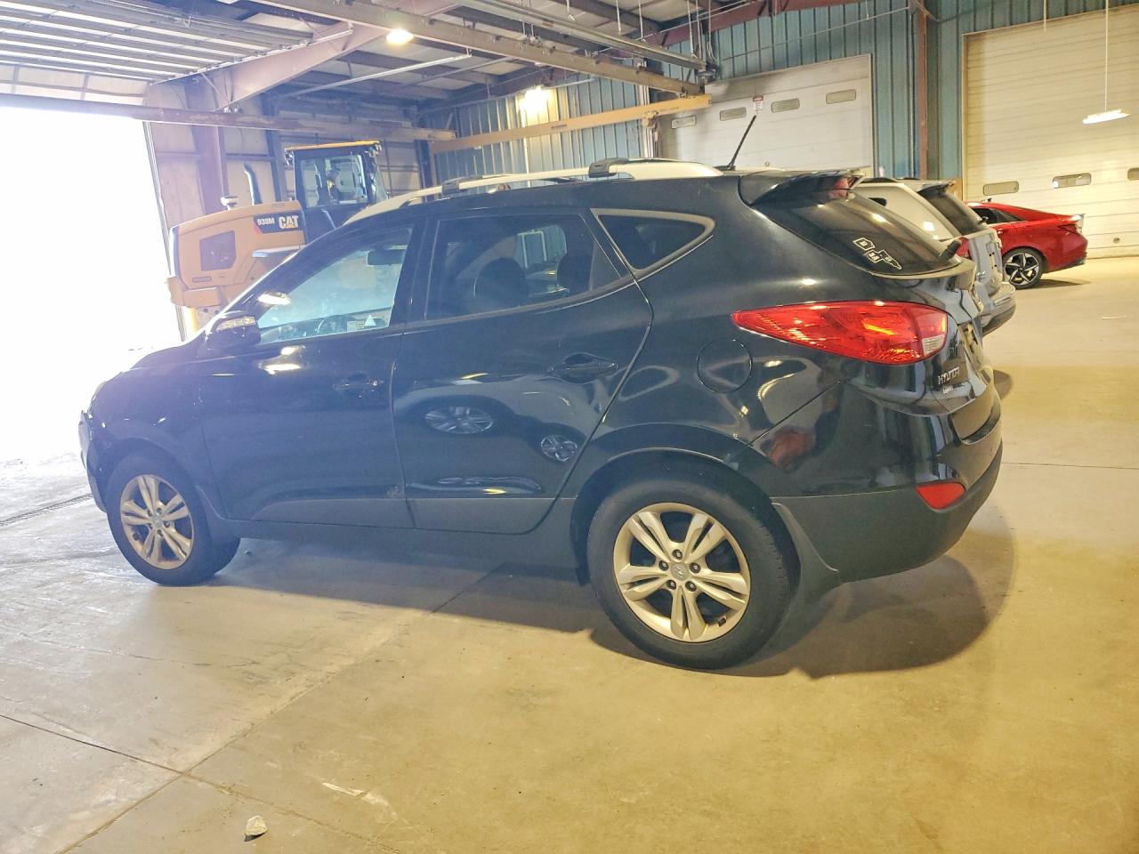 2012 Hyundai Tucson Gls Black vin: KM8JU3AC7CU525097