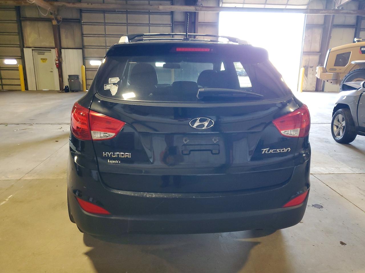 2012 Hyundai Tucson Gls Black vin: KM8JU3AC7CU525097