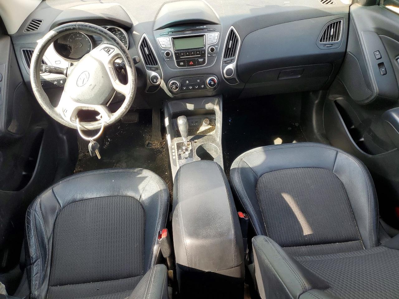 2012 Hyundai Tucson Gls Black vin: KM8JU3AC7CU525097