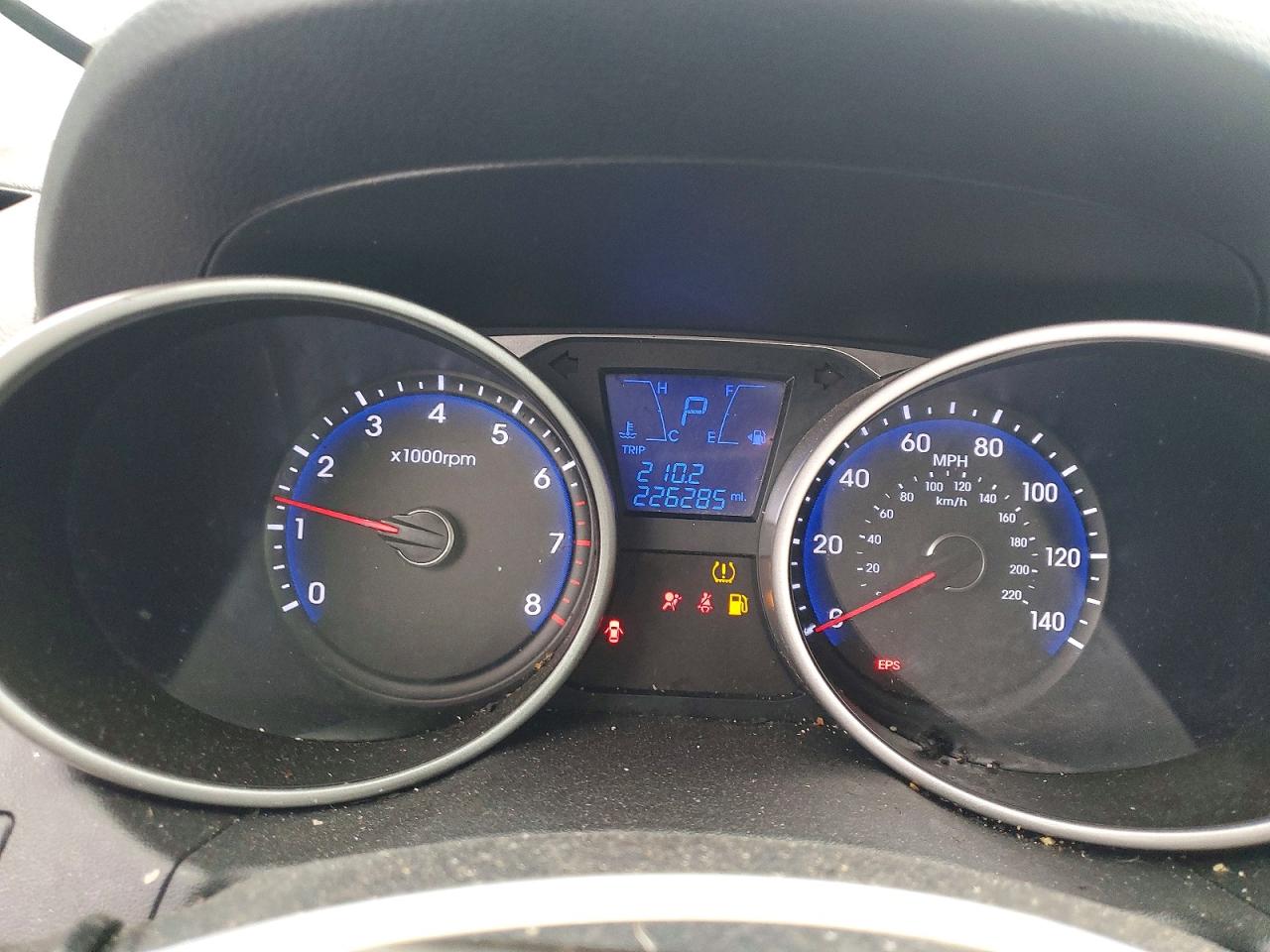 2013 Hyundai Tucson Gls Black vin: KM8JU3AC7DU564774
