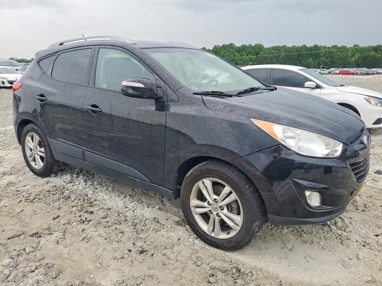 2013 Hyundai Tucson Gls Black vin: KM8JU3AC7DU564774