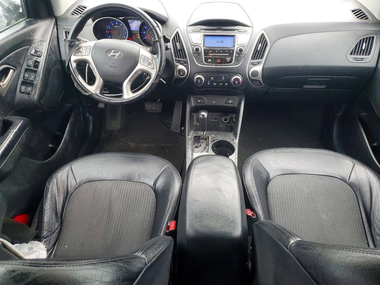 2013 Hyundai Tucson Gls Black vin: KM8JU3AC7DU564774