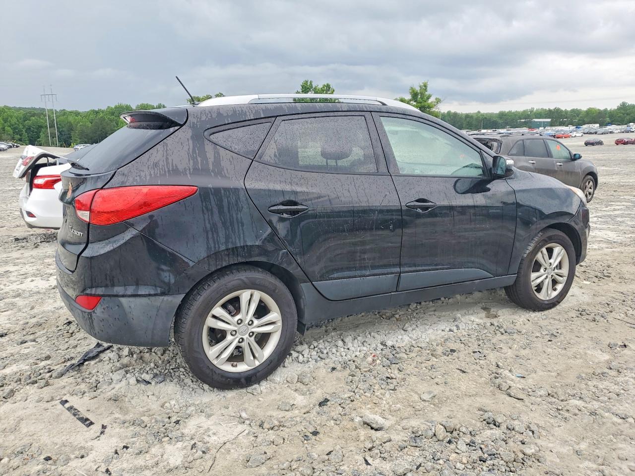 2013 Hyundai Tucson Gls Black vin: KM8JU3AC7DU564774