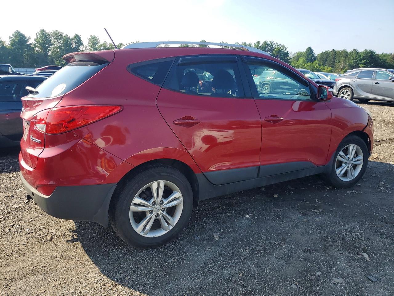 2013 Hyundai Tucson Gls Красный vin: KM8JU3AC7DU566430
