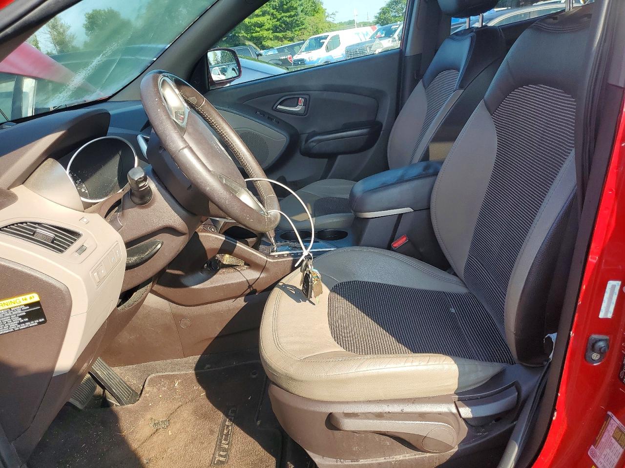 2013 Hyundai Tucson Gls Красный vin: KM8JU3AC7DU566430