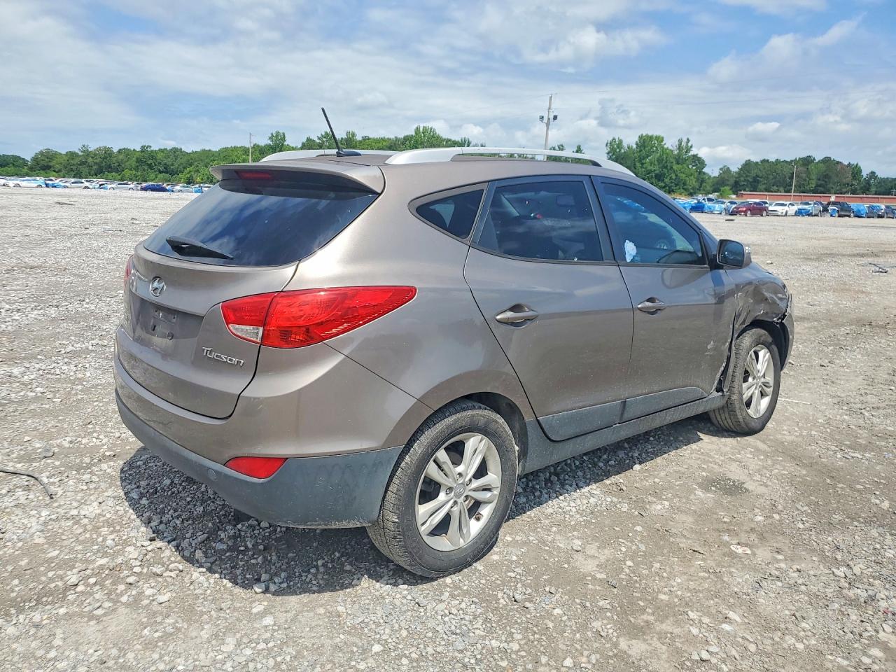 2013 Hyundai Tucson Gls Gray vin: KM8JU3AC7DU573801